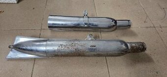 Jawa pérák výfuky