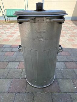 Prodám NOVOU plechovou popelnici