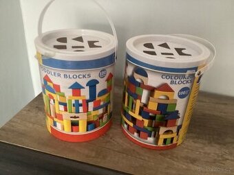 Dřevěné kostky, Toddler blocks