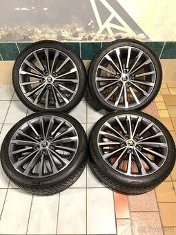 Alu kola Škoda R19 5X112 ZIMNÍ PNEU 235/40 R19 8mm