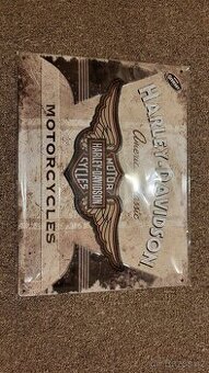 Harley Davidson - originální plechové cedule