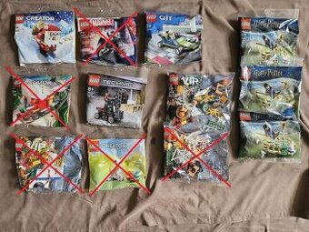 Lego 30580, 30655, 40608, 30640, 30651