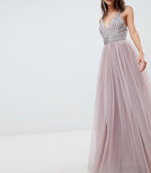 Luxusní šaty s bohatou tylovou sukní M / 38 / 10·Nové