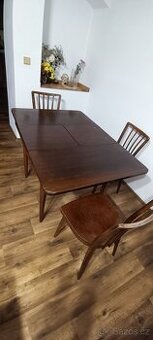 Jídelní stůl, 3x židle