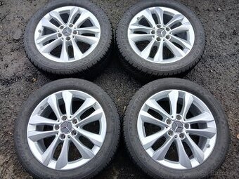 Prodám 225/50R17 zimní sadu Orig ALU kol Mercedes