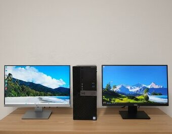 Rychlý & Spolehlivý Set DELL: 24" IPS Monitor + PC (16GB RA