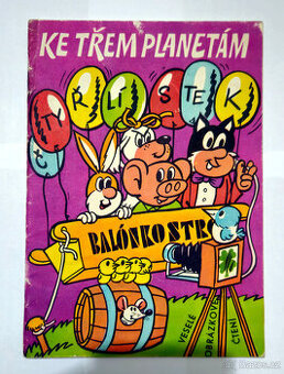 Čtyřlístek č.9 - Ke třem planetám - Original 1970