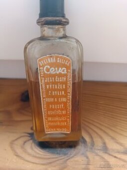 Retro starý bylinný přípravek CEVA