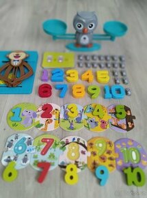 Vzdělávací hračky na počítání