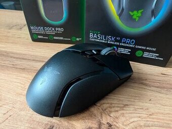 Razer Basilisk V3 Pro + Mouse Dock Pro - 1