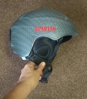 -NOVÁ- Šedá HELMA na lyže / PŘILBA na snowboard vel. L 56-58