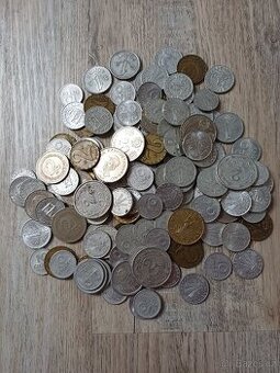 Konvolut maďarských mincí 136 kusů