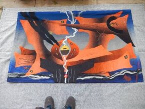 Tapiserie netkaná ART PROTIS Brno, manželé Vrzalovi