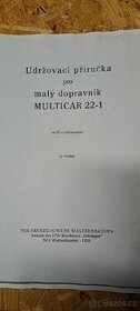 Český návod k obsluze MULTICAR M22 - 1