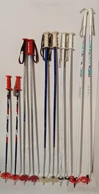 Starší lyžařské hůlky