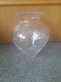 Broušená váza 23cm - 1