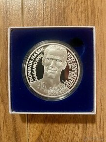 Stříbrná mince Dominik Hašek 1 Oz, proof