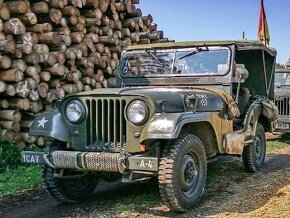 Prodám vojenský Jeep CJ5 Universal, 1964