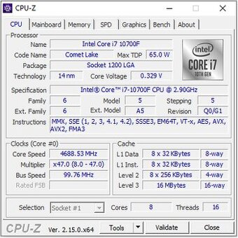 Herní PC | i7-10700F + RTX 3060 Ti | 32 GB RAM | 2TB NVMe SS