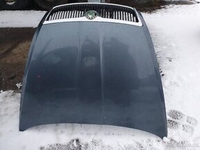 Kapota Škoda Octavia 2 šedá GRAPHITE metalíza 9901