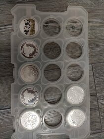 4 mince China Panda 1oz