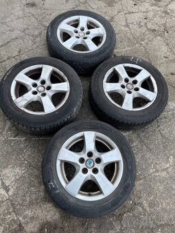 Alu kola na Škoda Fabia I i s pneu 185/60 R14