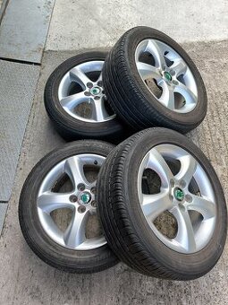 Alu kola 5x100 R15 Škoda, VW, Audi