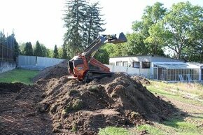 Zemní práce mininakladačem Ditch Witch - Cheb