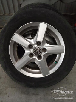 Prodam 4 ks alu kola na VW 15"