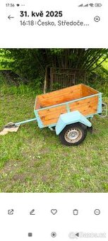 Přívěsný vozík za auto