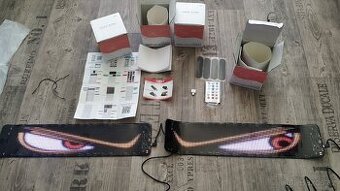 2x Led matrix panel - Animace očí na čelní sklo Auto/Kamion/ - 1