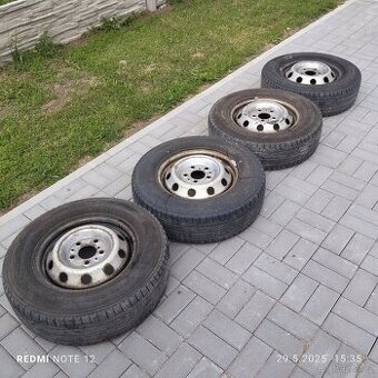 Fiat Ducato, boxer, jumper plechové kola R16