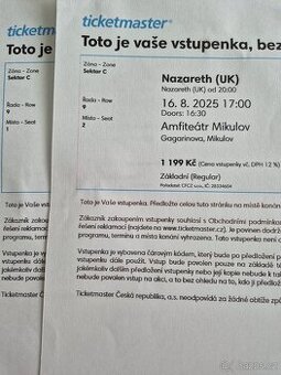 Koncert Nazareth v Mikulově