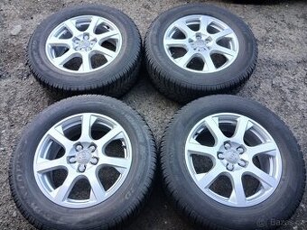 Prodám sadu Orig ALU kol Audi 235/65R17 zimní