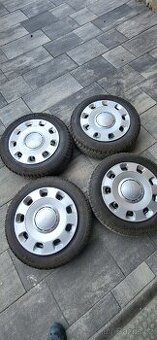 Pneu a kola zimní Fiat 500 175/65 R14 vzorek 6mm