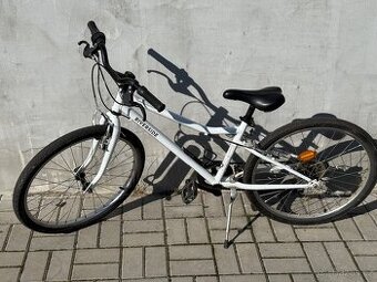 Dětské 24" trekové kolo btwin riverside 100 9–12 let
