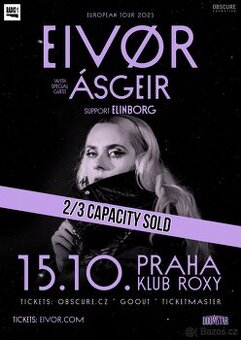 Vstupenka na Eivor v Roxy Praha 15.10.2025