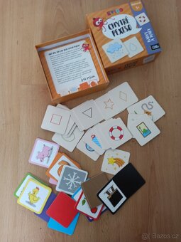 , pesexo kvido tvary barvy,logopedie knihy,puzzle medvídek P
