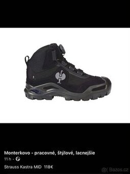 Pracovní boty, velikost 43, MIX 2
