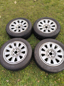 4 zimní kola OPEL 16´,5x105 pneu 205/55/16 ASTRA