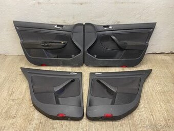 VW GOLF 5 2003-2008 - TAPECIRUNKY ČERNÉ