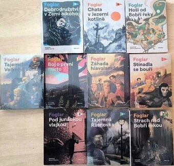 10x Rychlé Šípy Foglar kompletní Sběratelská edice Albatros