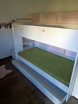 Patrová postel s matracemi - 1