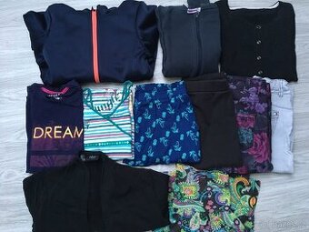 Balík dívčího oblečení vel. 134-146