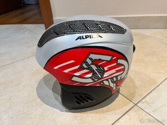 Dětská lyžařská helma Alpina 51-55 cm