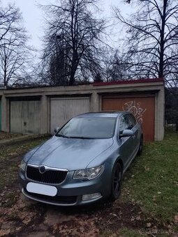 Škoda Superb 2009 2.0 TDI 125 kW šedý
