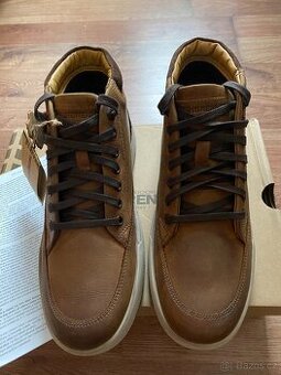 Nové pánské kožené podzim./zimní boty Weinbrenner - č. 42