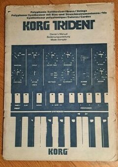 Korg Trident manuál