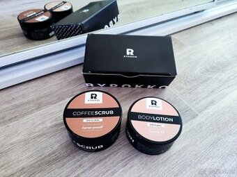 Dárková sada Byrokko peeling Coffe Scrub + krem Body Lotion