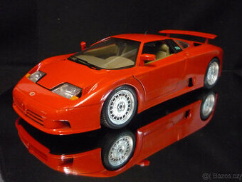 Bugatti EB110 červené Bburago 1/18